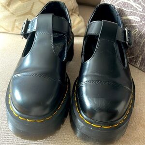 Dr Martens Bethane leather platform Mary Jane